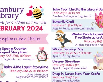 La Biblioteca de Danbury Estará en Pleno Apogeo en Febrero