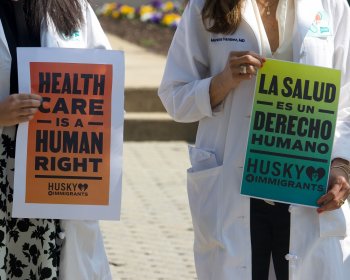CT Advocates Rally for Further Expansion of HUSKY for Immigrants